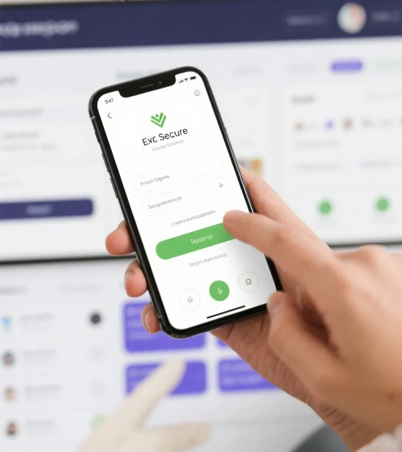 手機開戶操作示意